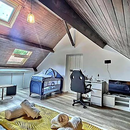 Semesterbostad Full Modern House - Beautiful Garden - Private Parking Space - Paris & Disneyland *